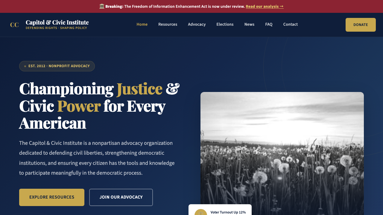 View Law Government and Politics page
