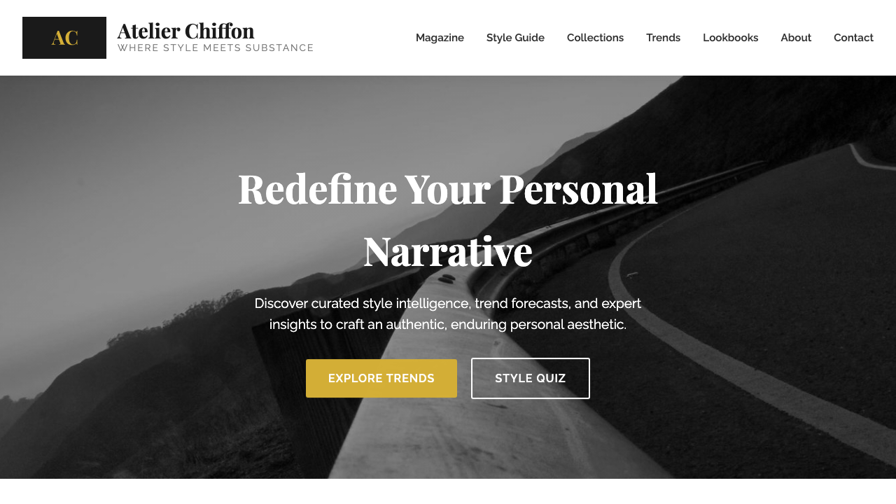 View Style and Fashion page