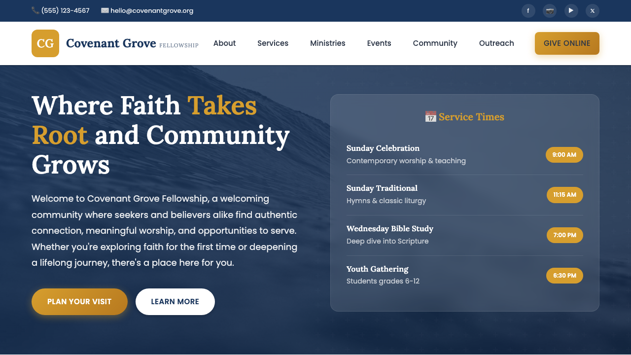 View Religion and Spirituality page