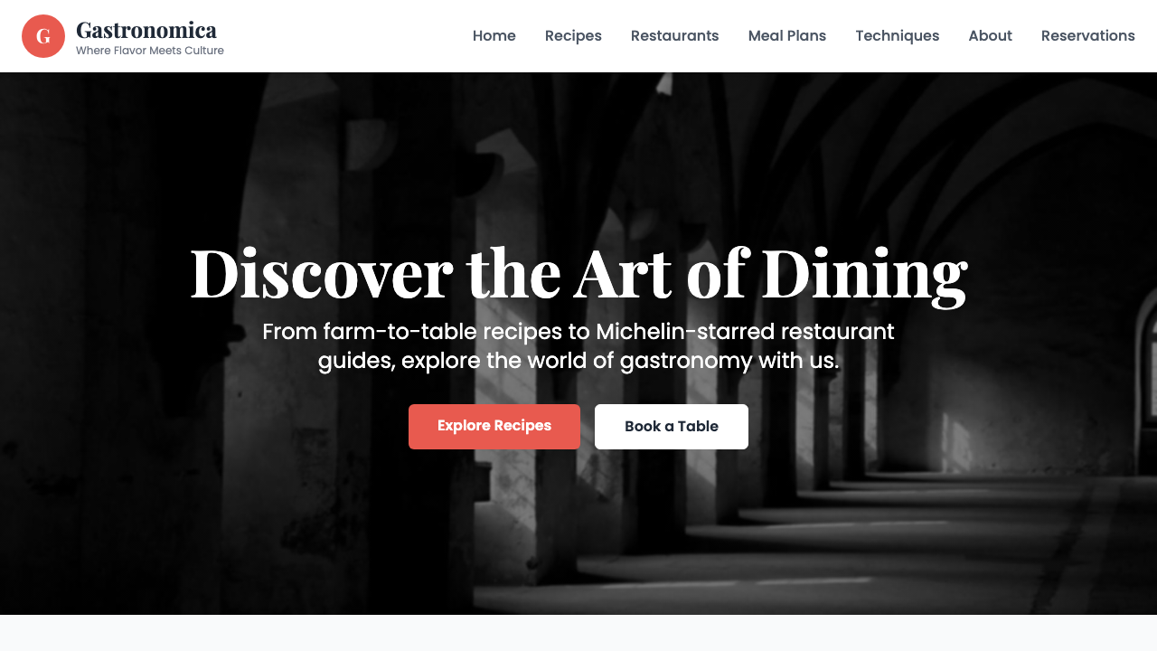 View Food and Drink page