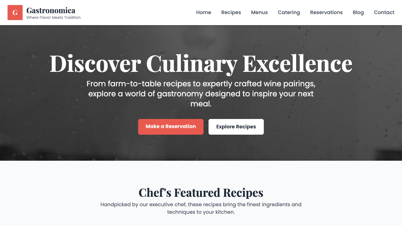 View Food and Drink page