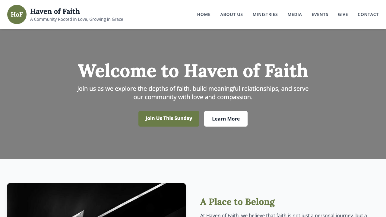 View Religion and Spirituality page