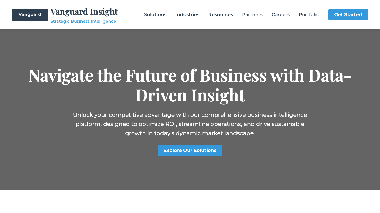 View Business page
