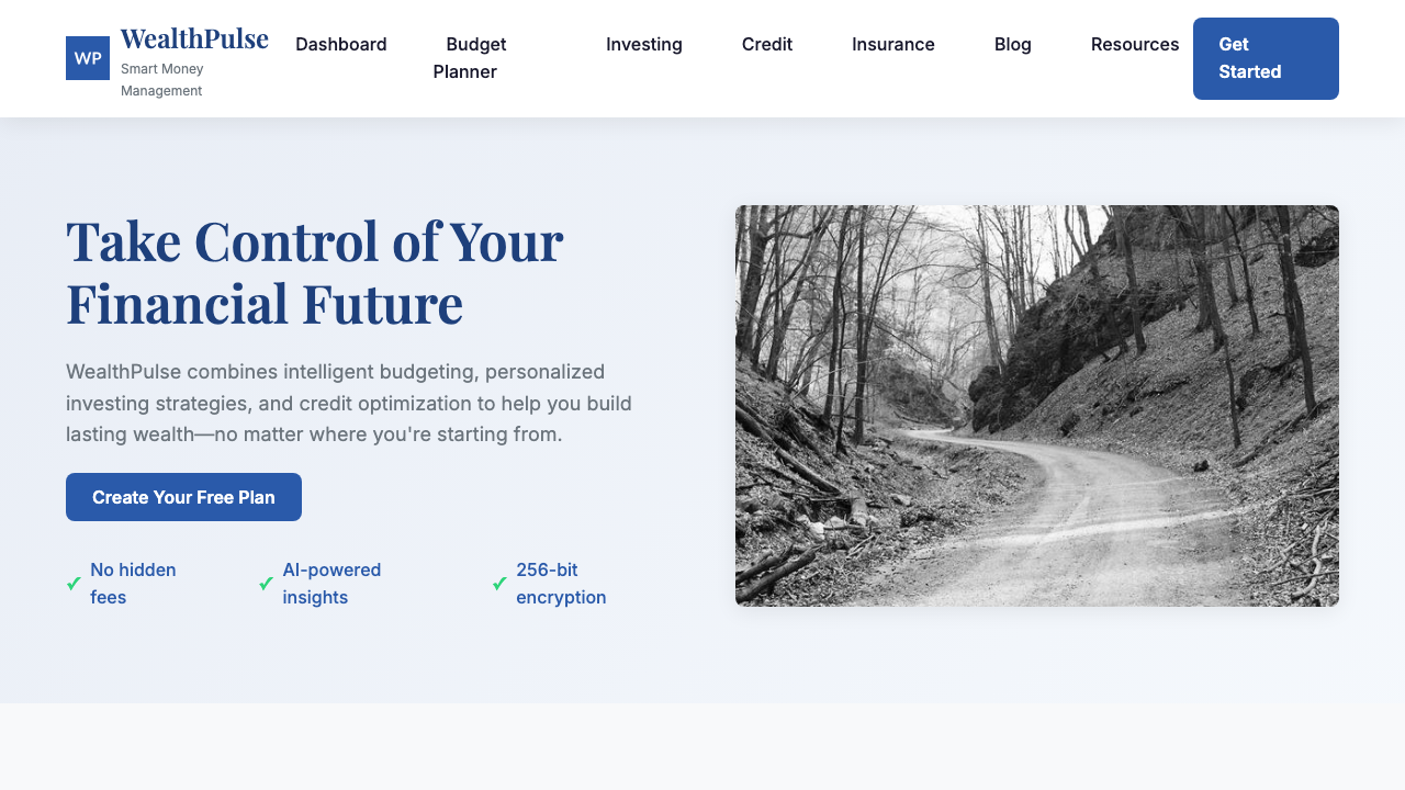 View Personal Finance page