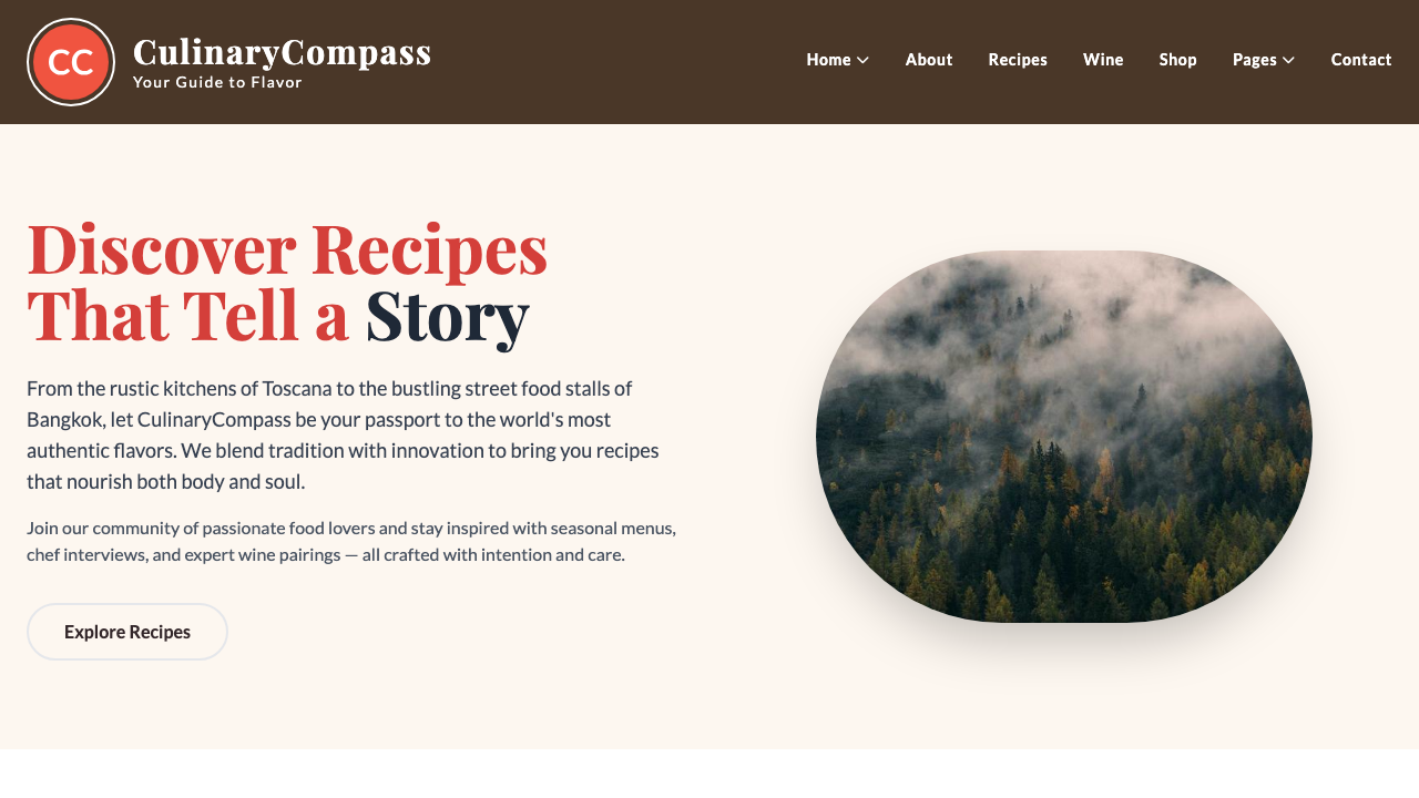 View Food and Drink page