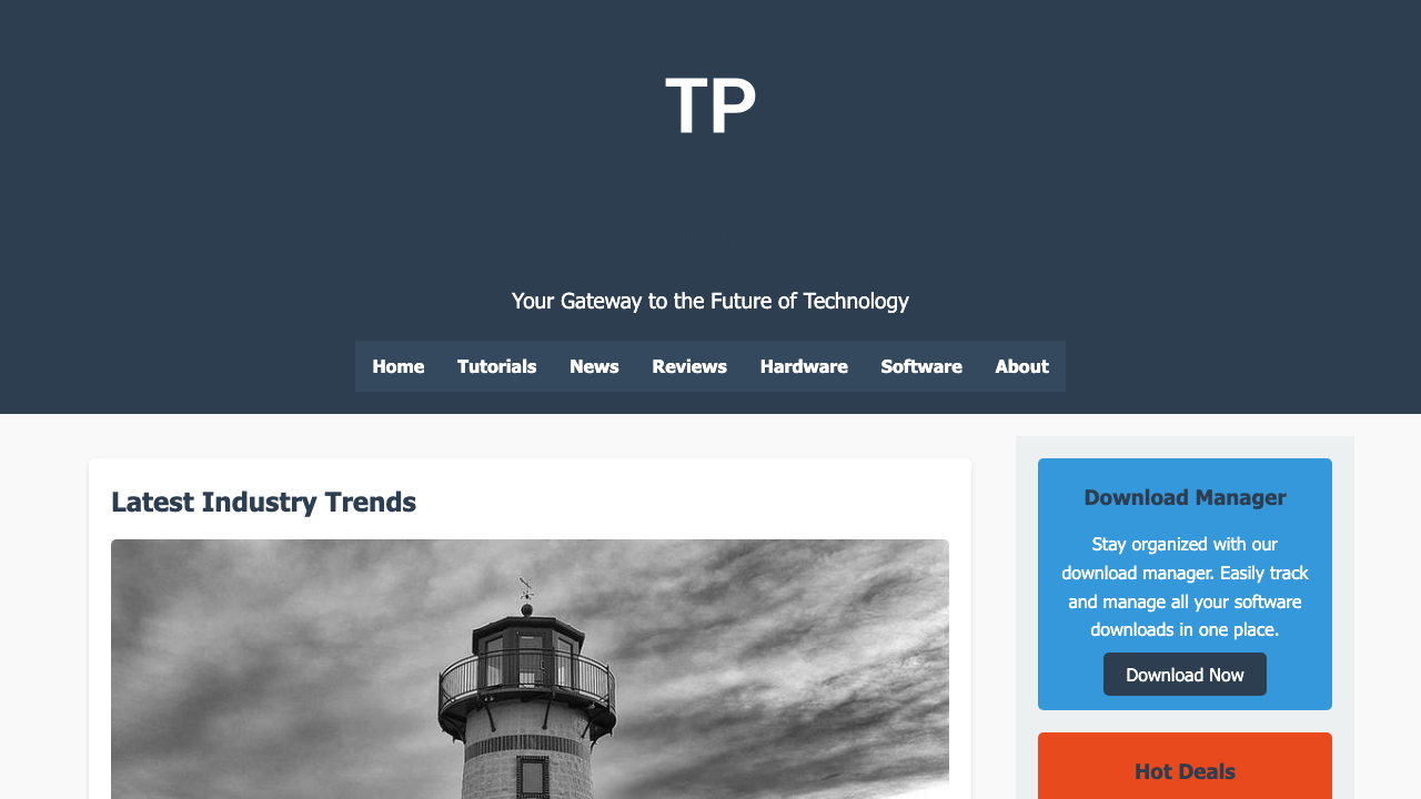 View Technology and Computing page