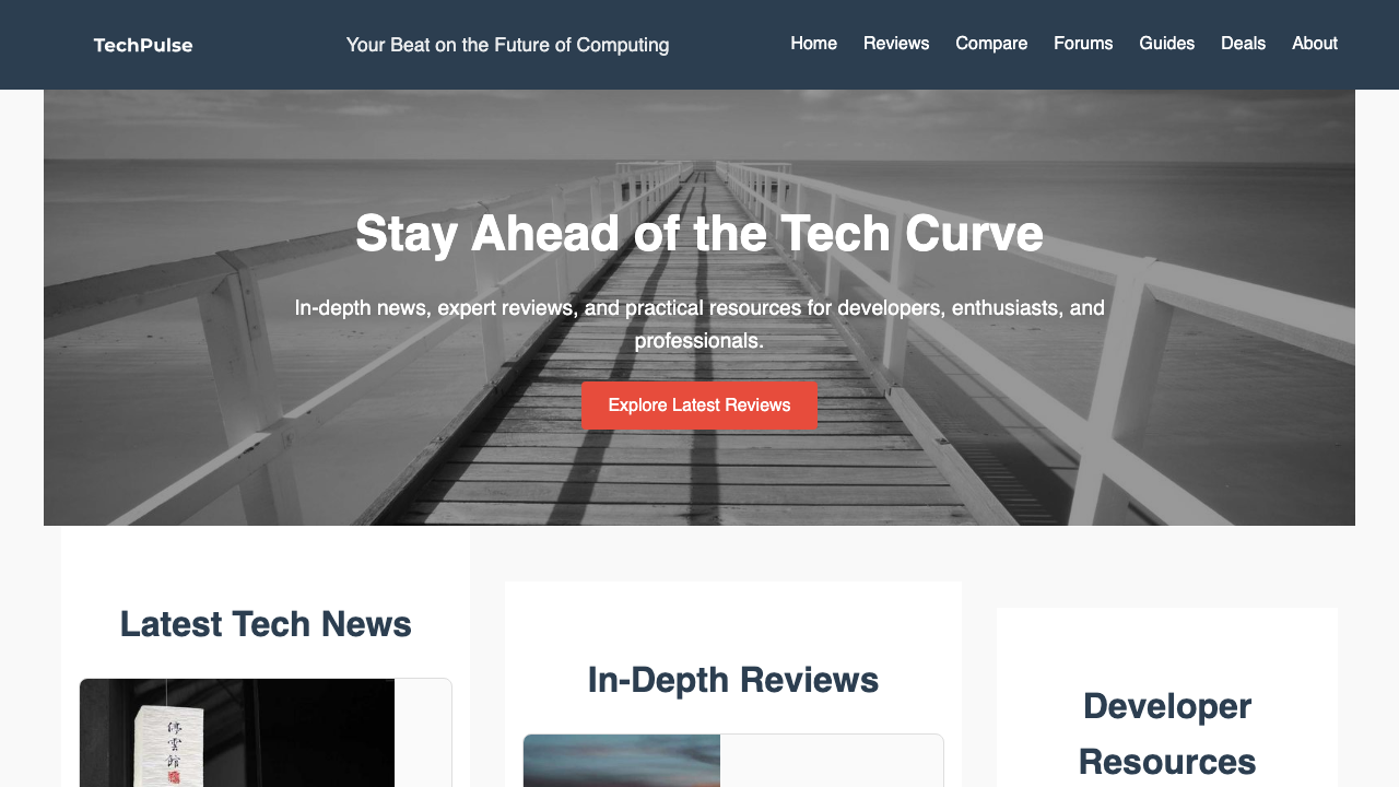 View Technology and Computing page