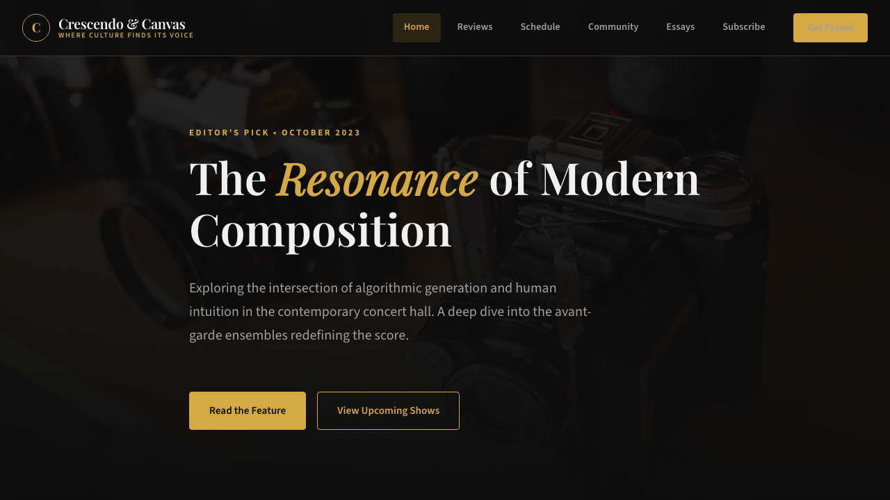 View Arts and Entertainment page