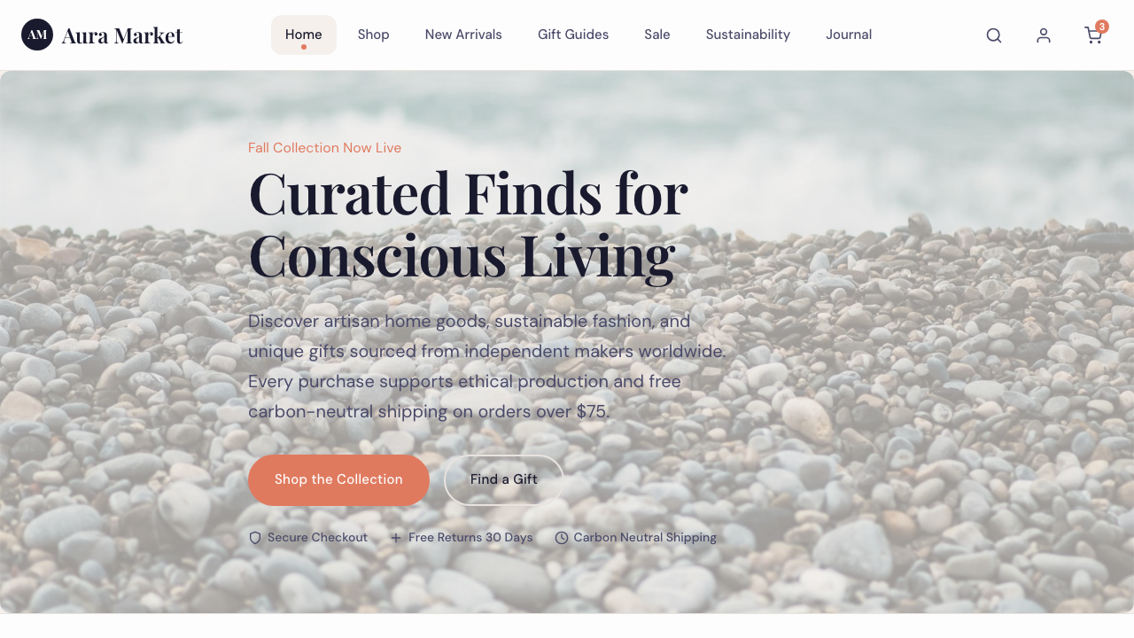 View Shopping page