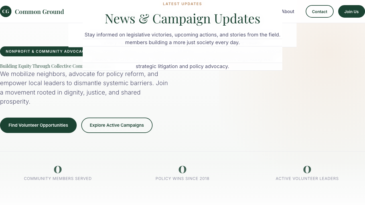View Society page