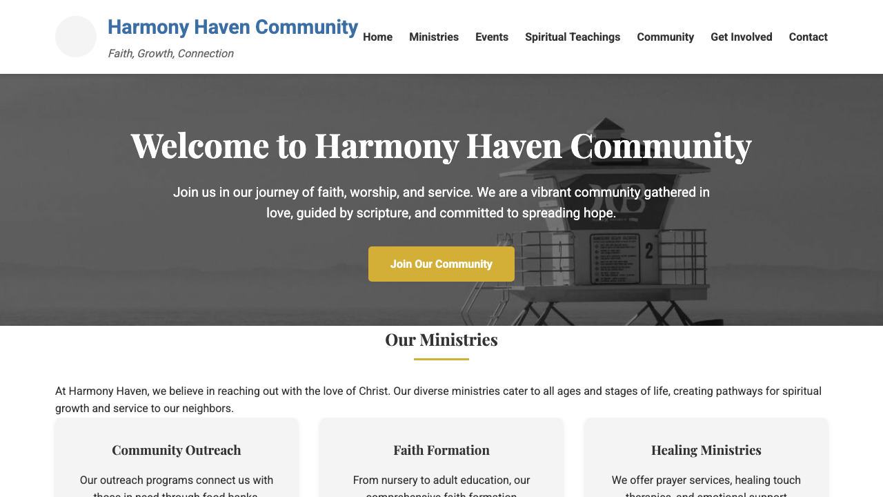 View Religion and Spirituality page