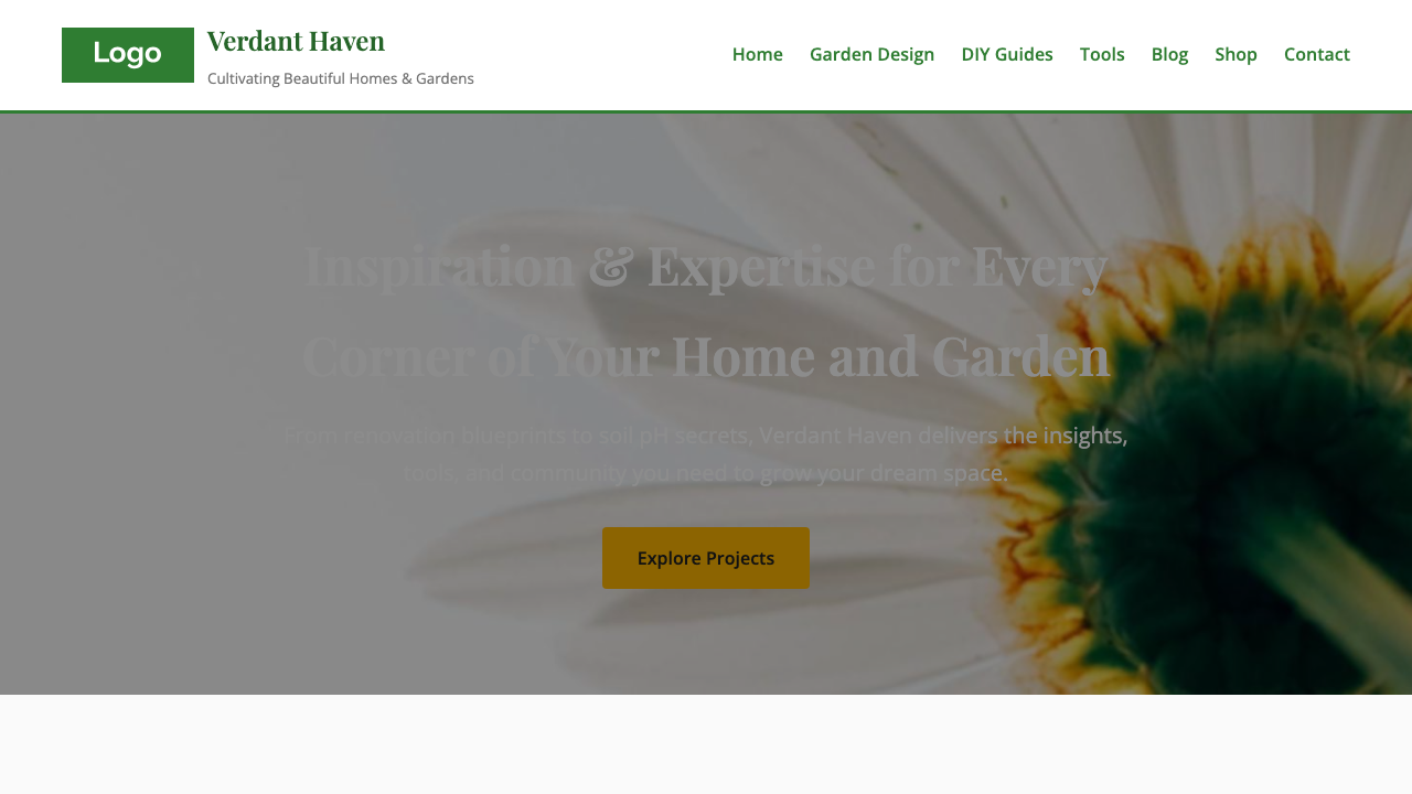 View Home and Garden page