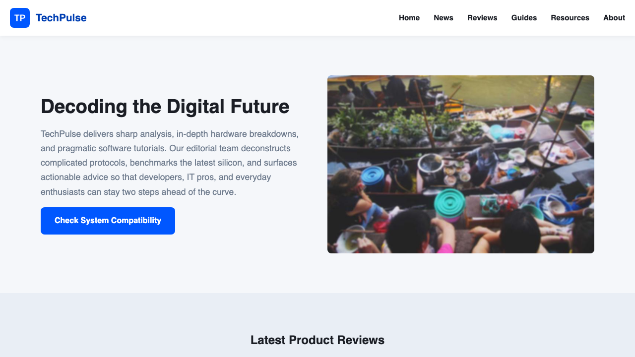 View Technology and Computing page