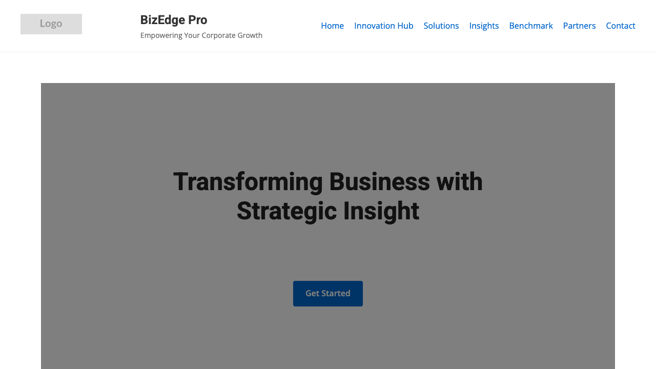 View Business page
