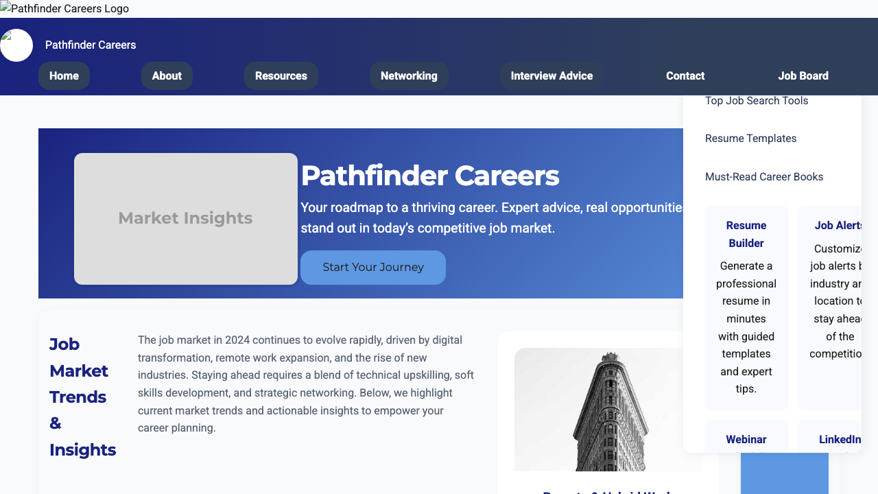 View Careers page
