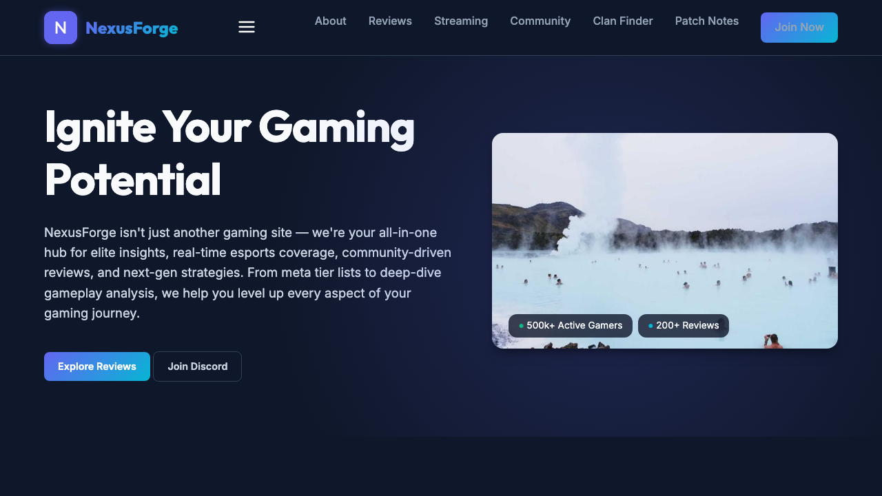 View Gaming page