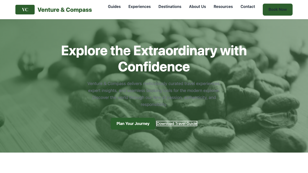 View Travel page