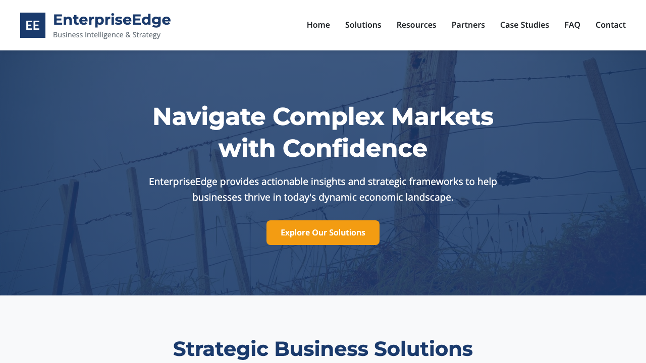 View Business page