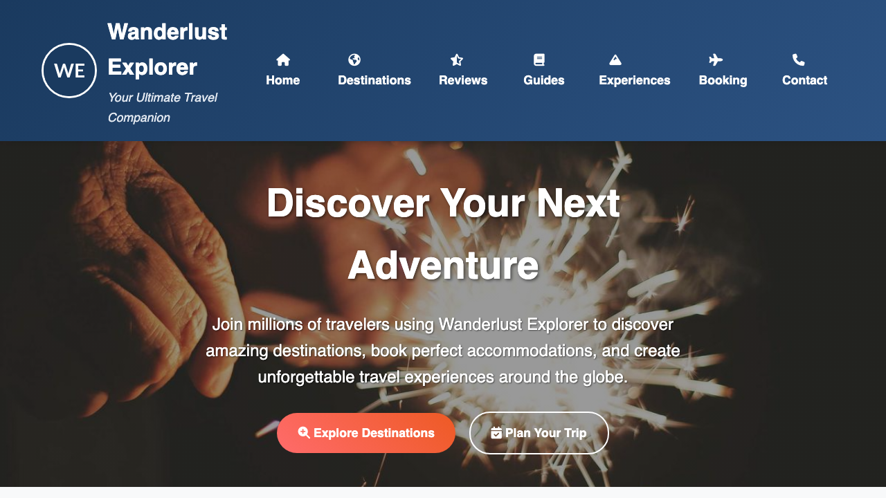 View Travel page