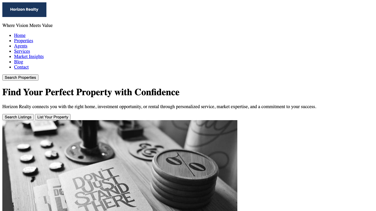 View Real Estate page