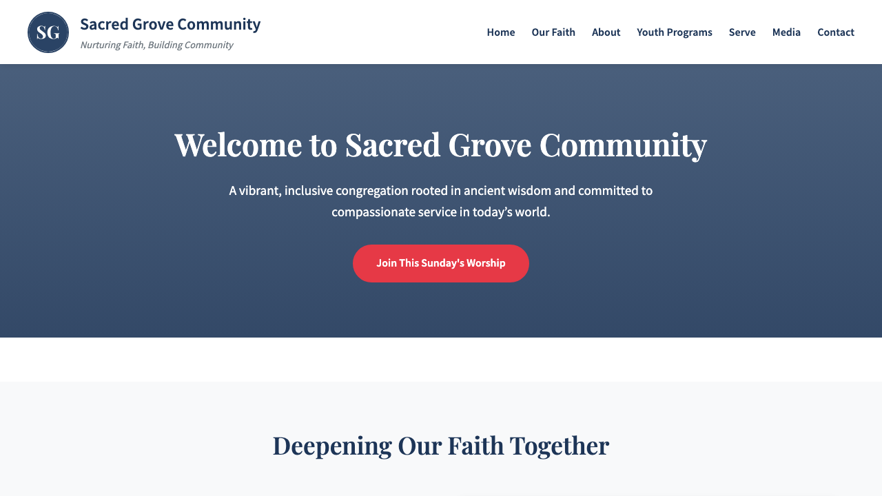 View Religion and Spirituality page