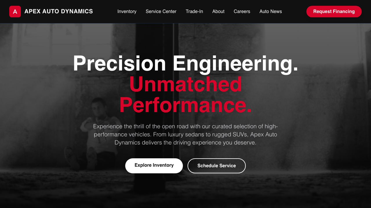 View Automotive page