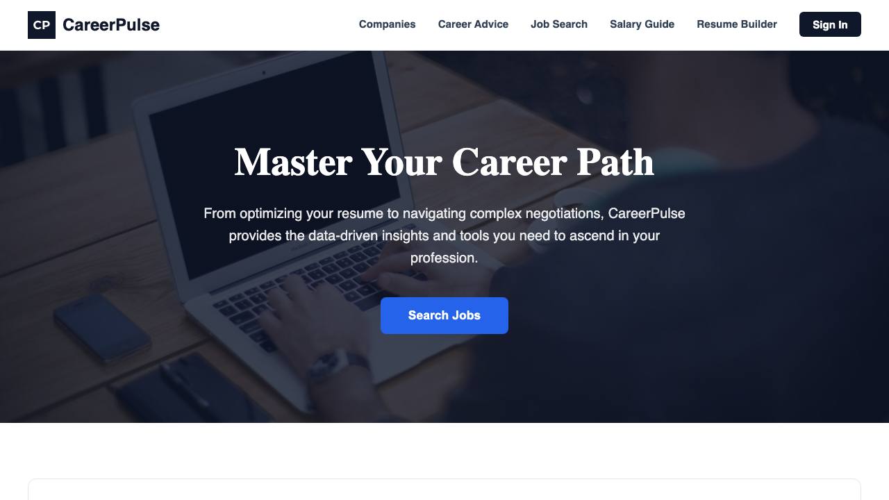 View Careers page