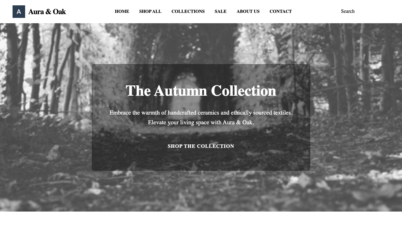 View Shopping page