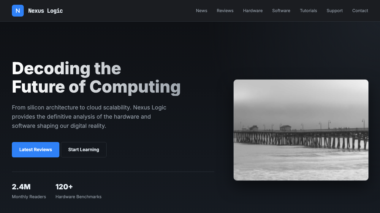 View Technology and Computing page