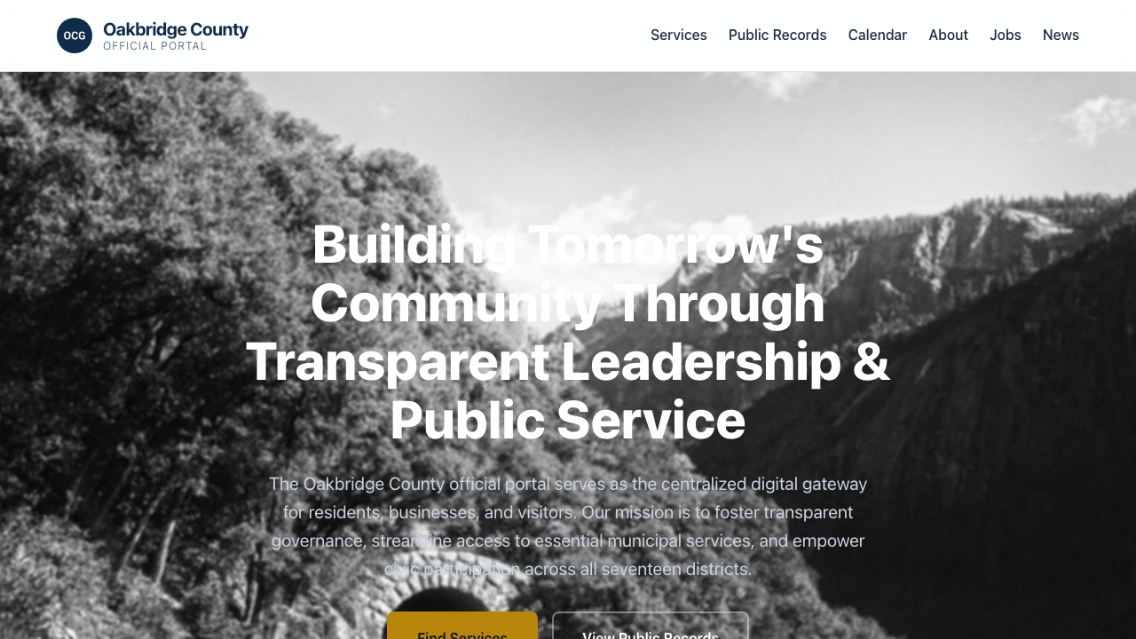 View Government page