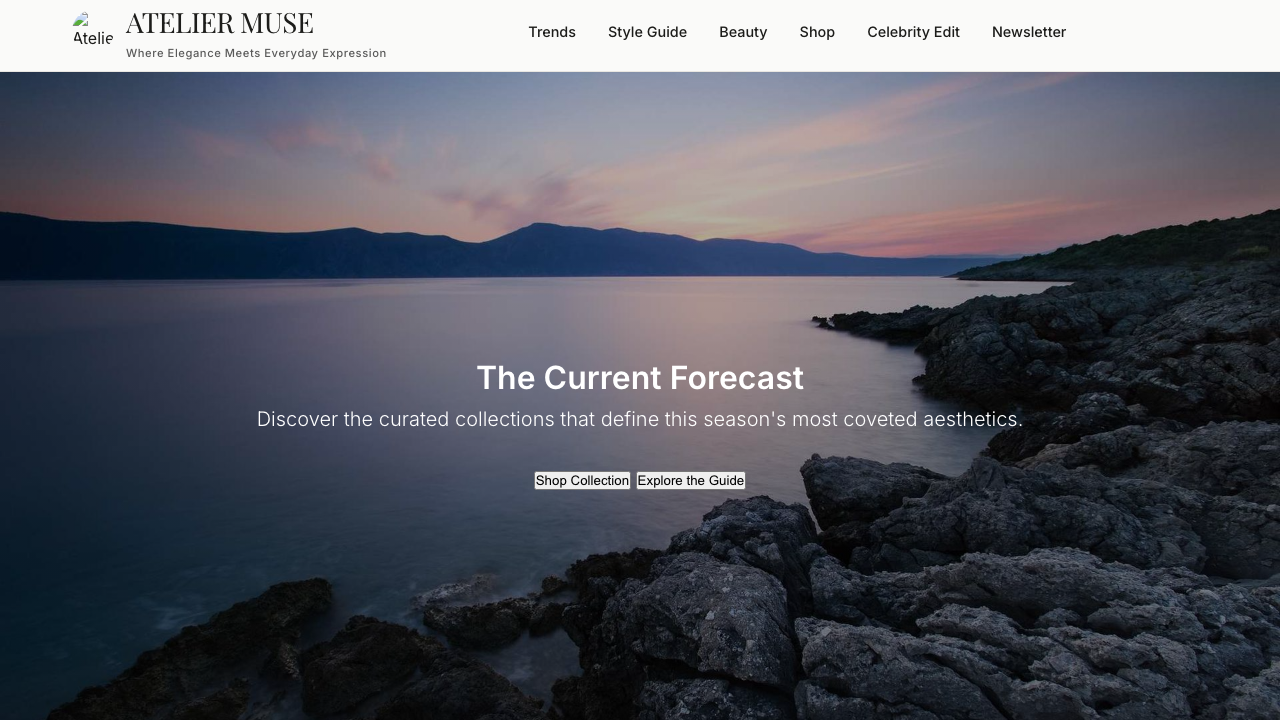 View Style and Fashion page