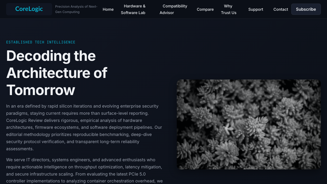 View Technology and Computing page