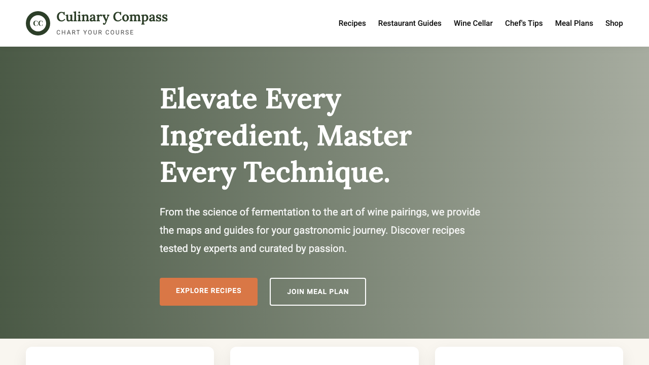 View Food and Drink page