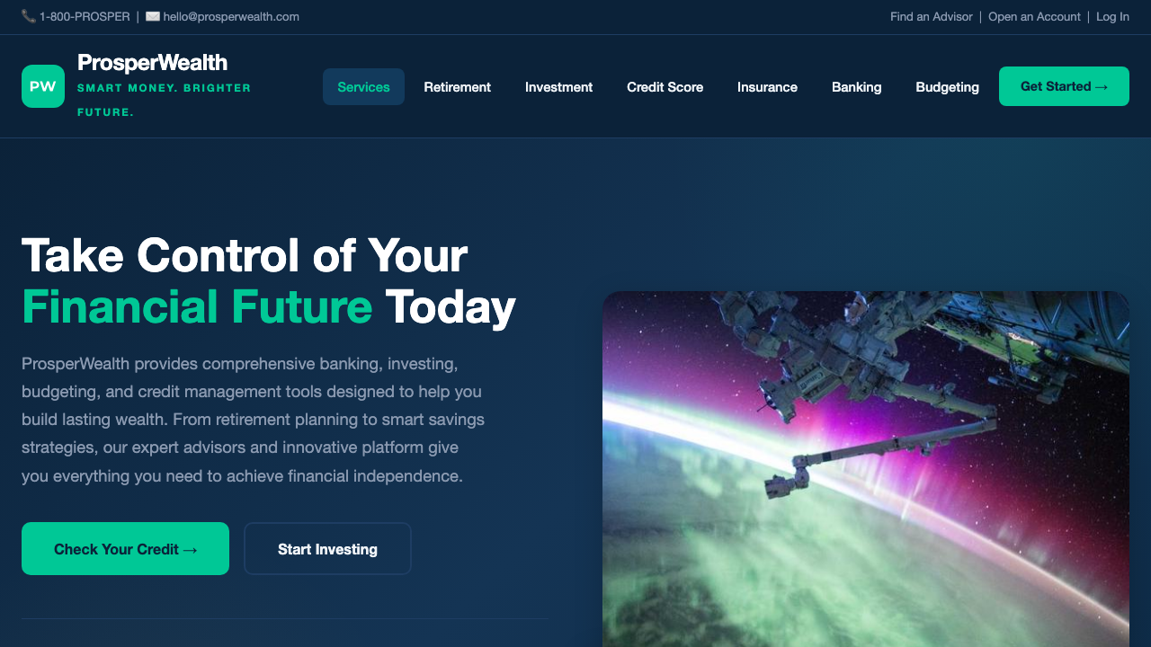 View Personal Finance page