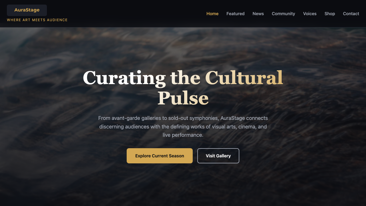 View Arts and Entertainment page