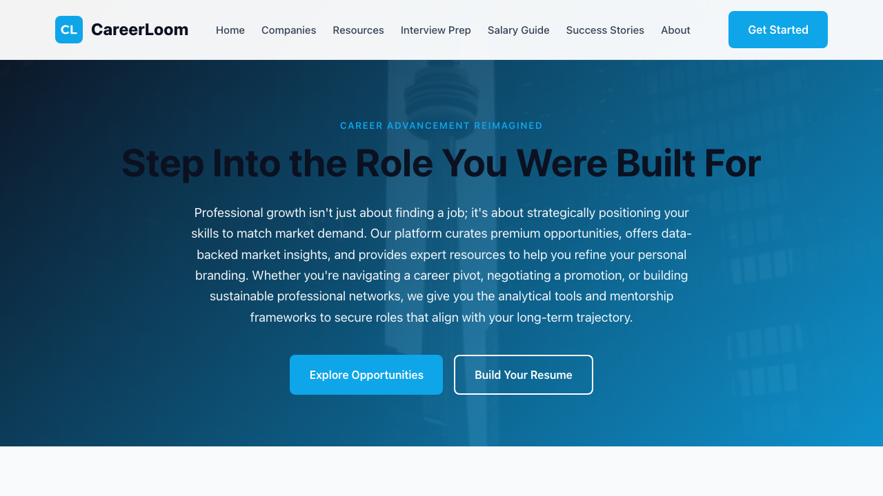 View Careers page