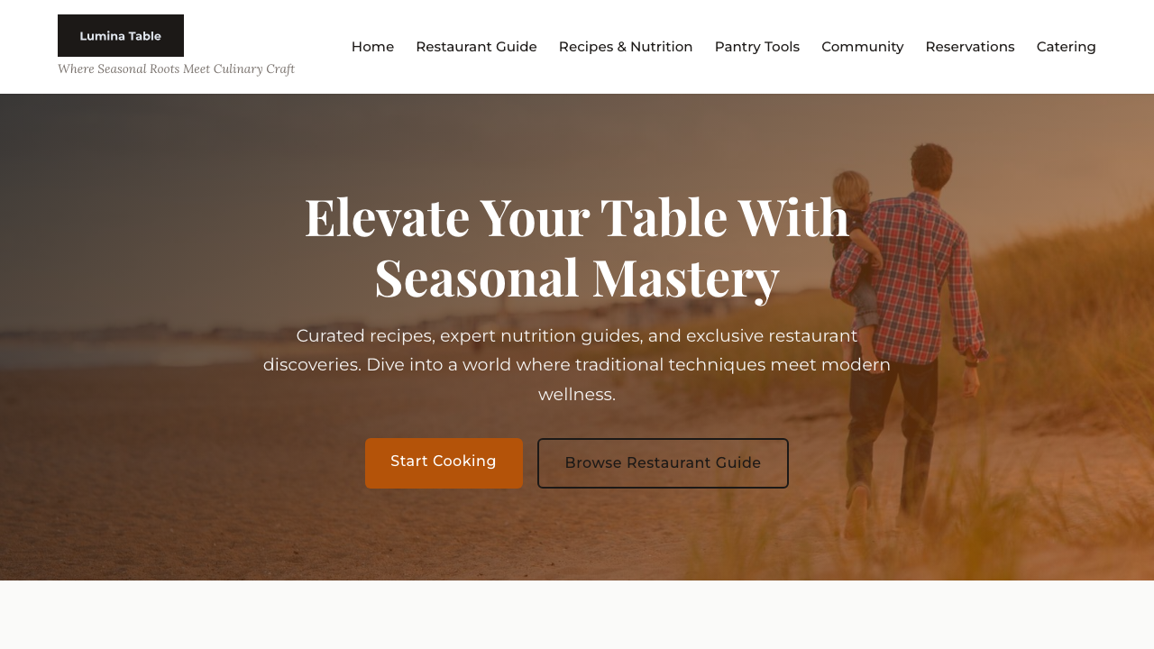 View Food and Drink page
