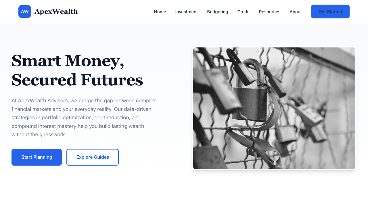 View Personal Finance page