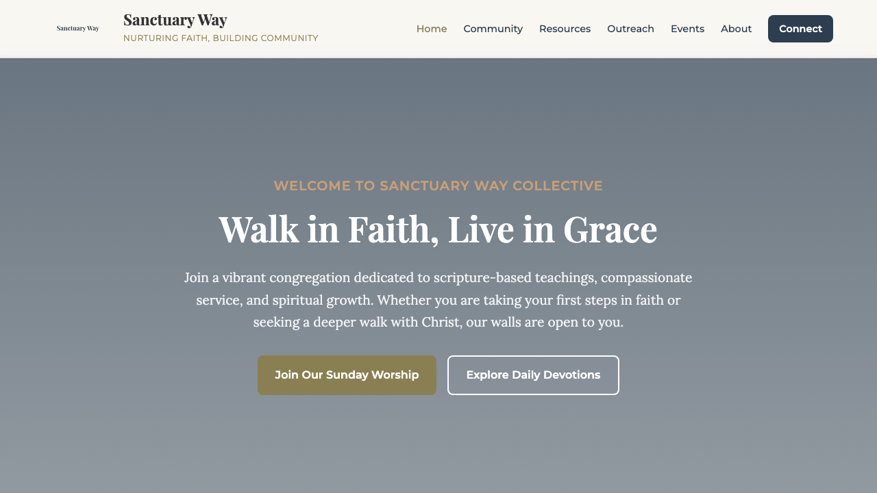 View Religion and Spirituality page