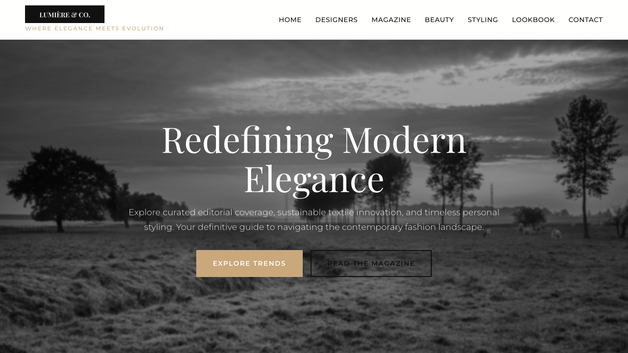 View Style and Fashion page
