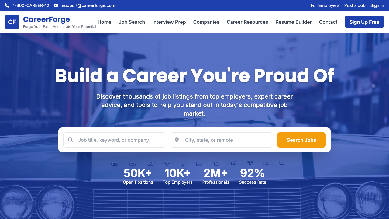 View Careers page
