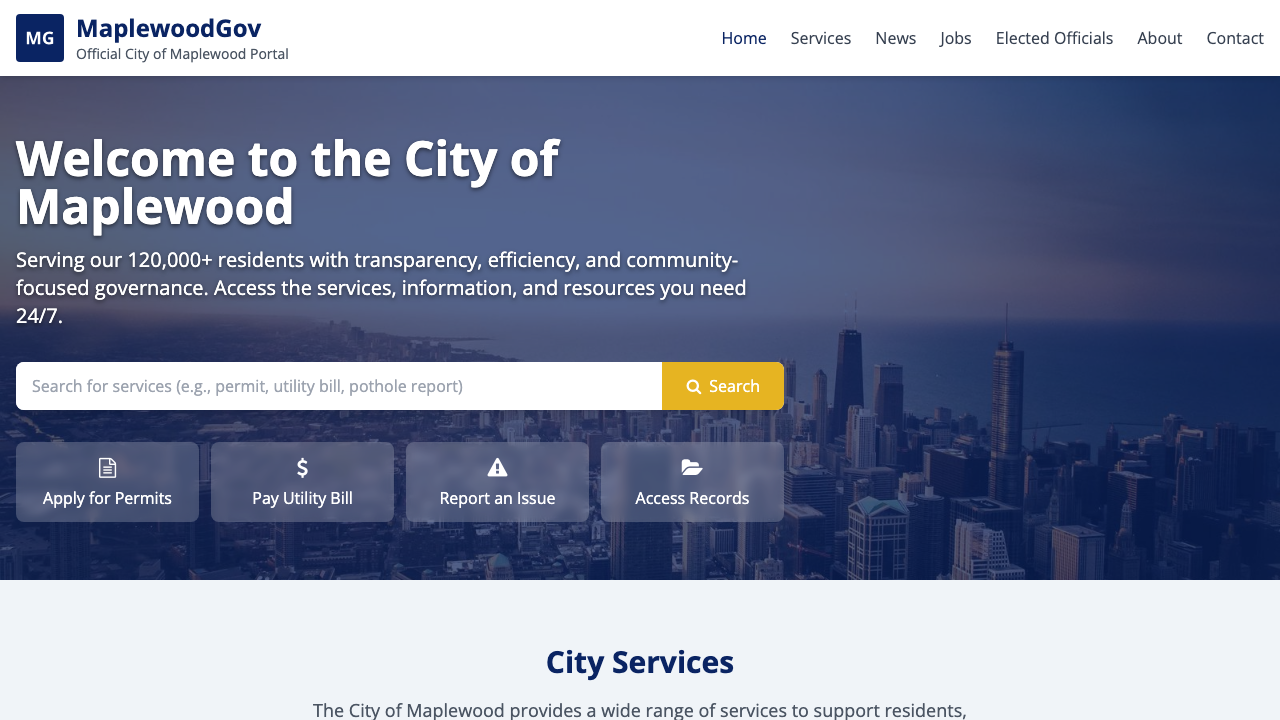 View Government page