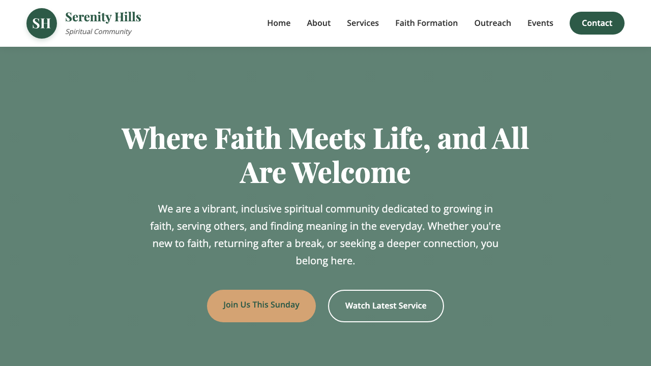 View Religion and Spirituality page