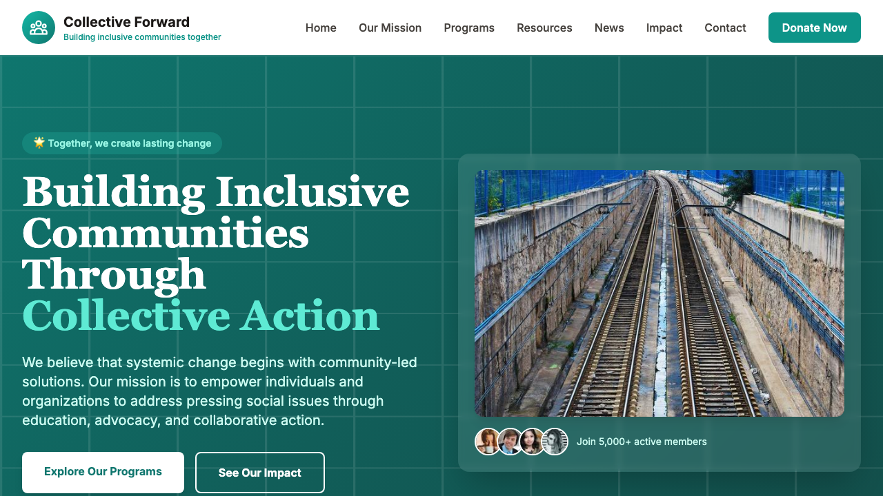 View Society page