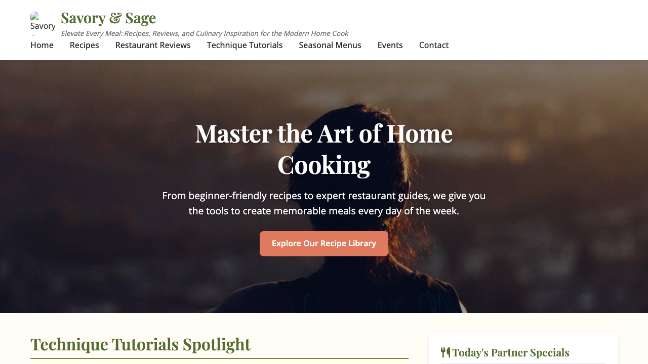 View Food and Drink page