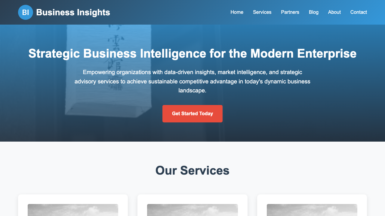View Business page