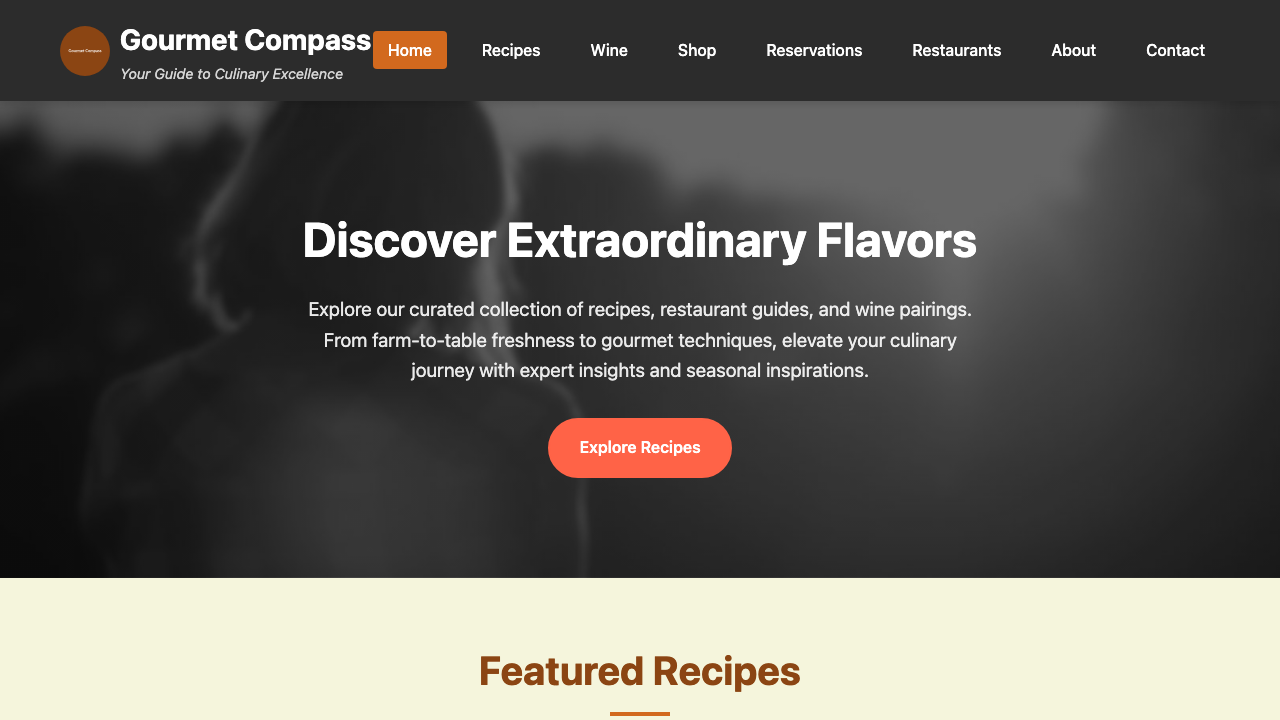 View Food and Drink page